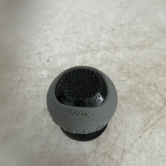 HMDX Portable Splash-Proof Bluetooth Speaker w/ Aux HX-P120 Grey (GOOD WORKING) - Picture 3 of 8